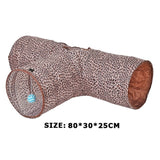 Foldable Pet Cat Tunnel Toys for Cat Kitten Rabbit Indoor Outdoor Training Toy Dog Game Pipe Cat Products Blue Colorful