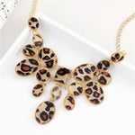 MINHIN Brilliant Weave Flower Decoration Choker Necklace For Women Hot Sale Rhinestone Wedding Jewelry Rope Necklace Collares