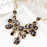 MINHIN Brilliant Weave Flower Decoration Choker Necklace For Women Hot Sale Rhinestone Wedding Jewelry Rope Necklace Collares