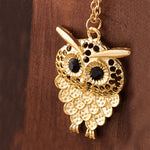 LNRRABC Hot sale 1 Pc Women Fashion Charming Owl Pendant kolye Long Sweater Chain Necklace Jewelry Gift