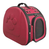 EVA Pet Carrier Bag Foldable Outdoor Solid Color Cat Dog Travel Bag Pets Puppy Carrying Shoulder Bags