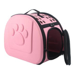EVA Pet Carrier Bag Foldable Outdoor Solid Color Cat Dog Travel Bag Pets Puppy Carrying Shoulder Bags