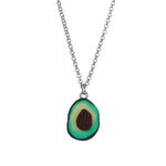 OATHYAN Newest Fashion Fruit Avocado Pendants Heart Long Chain Necklaces For Women Lovers' Best Friend Necklace Gifts Jewelry