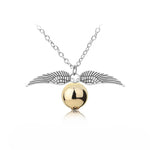 Retro Triangle Round Sweater Chain Necklace Jewelry Movie Harri Pot Time Hourglass Turner Magic School Badge Pendant for Fans