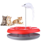 Pet Cat Mouse Toy Crazy Amusement Disk Play Activity Toy for Cat Kitten Pet Funny Mouse Toys Cat Product