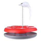 Pet Cat Mouse Toy Crazy Amusement Disk Play Activity Toy for Cat Kitten Pet Funny Mouse Toys Cat Product