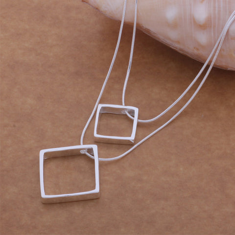 AN481 Hot 925 sterling silver Necklace 925 silver fashion jewelry pendant  /atxajlea azbajqia
