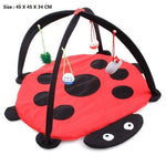 Cat Scratch Board Mat Pet  Playing Bed Toys Mobile Activity Playing Toys Cat Bed Pad Blanket House Pet Furniture Cat Tent Toys