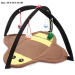 Cat Scratch Board Mat Pet  Playing Bed Toys Mobile Activity Playing Toys Cat Bed Pad Blanket House Pet Furniture Cat Tent Toys