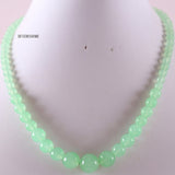 Free Shipping Natural Stones Round Beads Blue Sandstone Crystal Malachite Quartz Azurite Howlite Onyx Necklace 18" 1Pcs