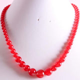 Free Shipping Natural Stones Round Beads Blue Sandstone Crystal Malachite Quartz Azurite Howlite Onyx Necklace 18" 1Pcs