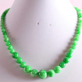 Free Shipping Natural Stones Round Beads Blue Sandstone Crystal Malachite Quartz Azurite Howlite Onyx Necklace 18" 1Pcs