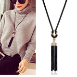 2019 New Arrival Female Pendant Necklace Tassel Long Winter Sweater Chain Necklace Necklace Wholesale Sales