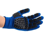 1pc Pet Grooming Gloves Bath Massage Thickened Scratch Resistant Cats Dogs Floating Hair Removing Gloves